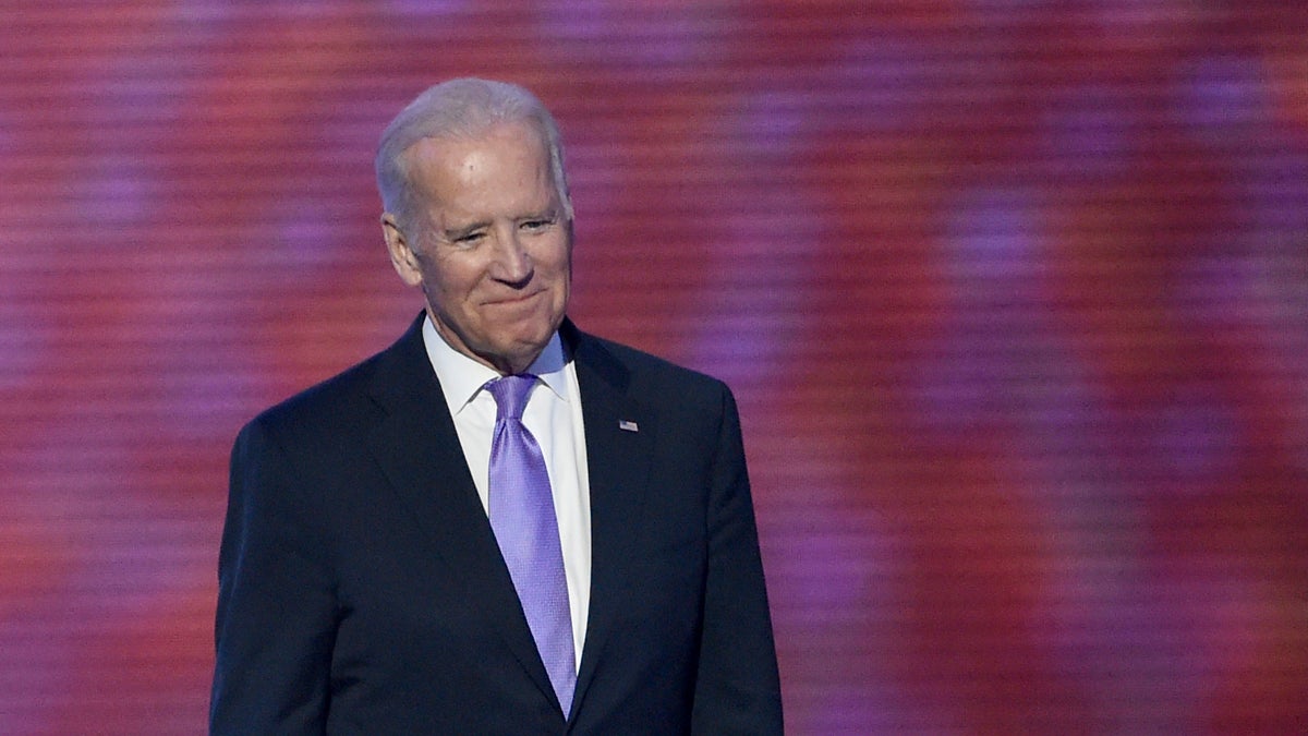 Vice President Joe Biden is shown on July 13