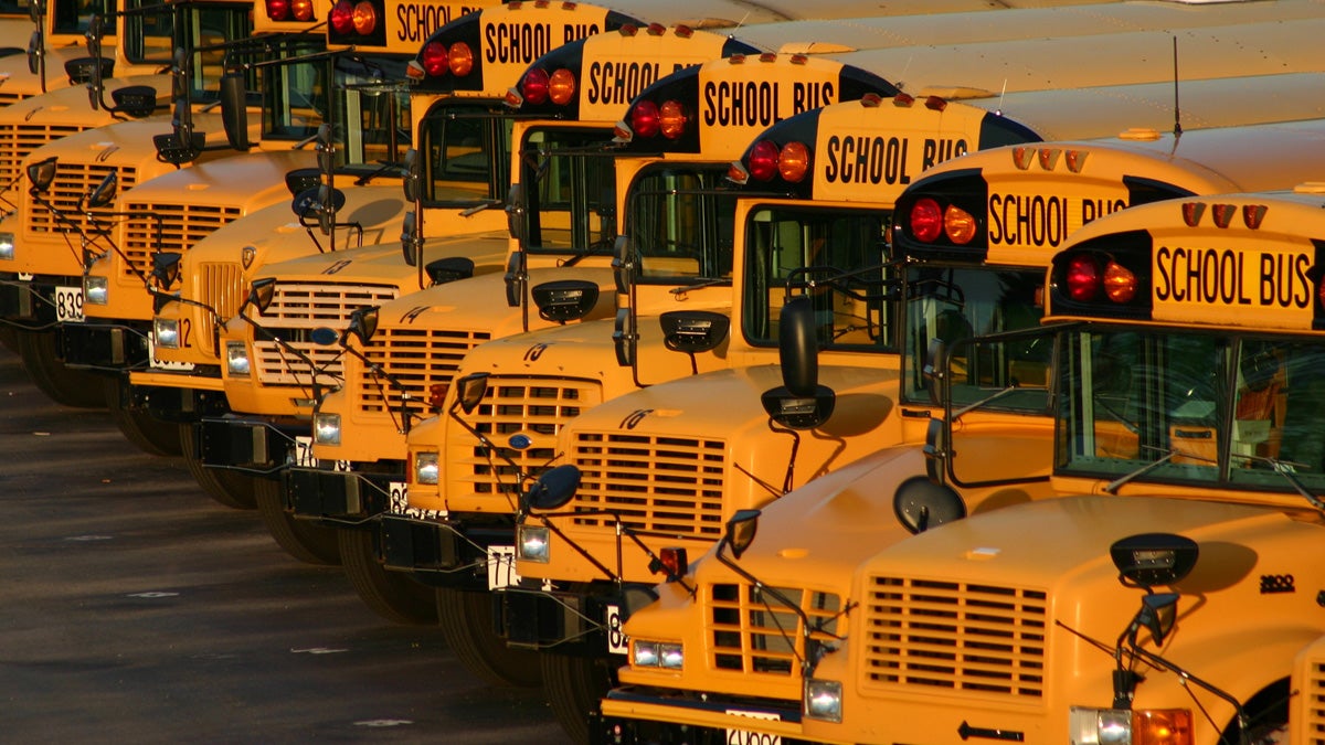 New Jersey is considering whether to use fines from  drivers who illegally pass a school bus to pay for installing exterior cameras on the buses.(Sonyae/Bigstock)