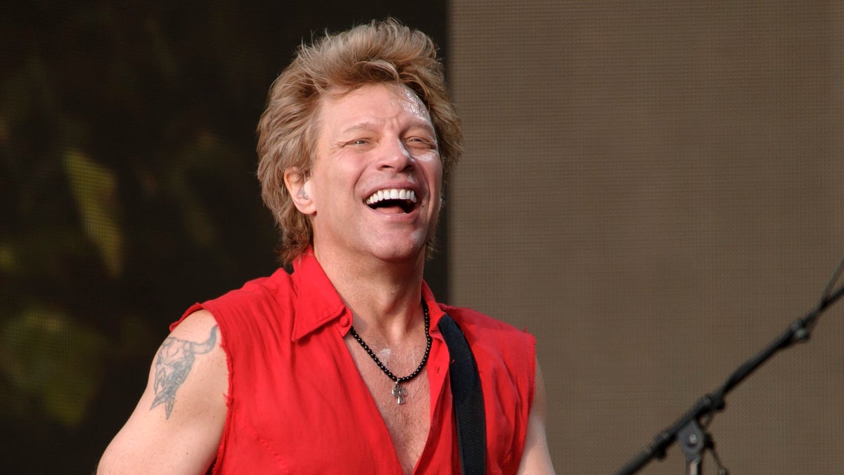  U.S. singer, Jon Bon Jovi performing at the Barclaycard British Summertime festival in Hyde Park, London, Friday, July 5, 2013. (Photo by Jonathan Short/Invision/AP) 