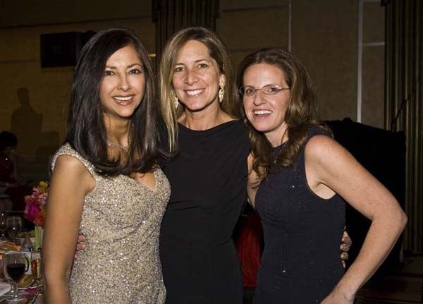 <p><p>Butterfly Ball committee members Veenita Bleznak (left), Kim Baron, and Jill Aschkenasy (Photo courtesy of Zoey Sless-Kitain)</p></p>
