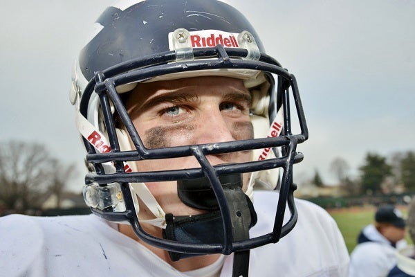 <p><p>After the game, Wyomissing's star RB/LB Alex Anzalone said he was proud of his team and was looking forward to next week's state-championship game versus Aliquippa. (Bas Slabbers/for NewsWorks)</p></p>
