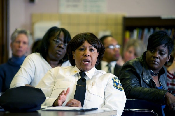 <p><p>Philadelphia Police Chief Inspector Cynthia Dorsey attended the session. (Bas Slabbers/for NewsWorks)</p></p>
