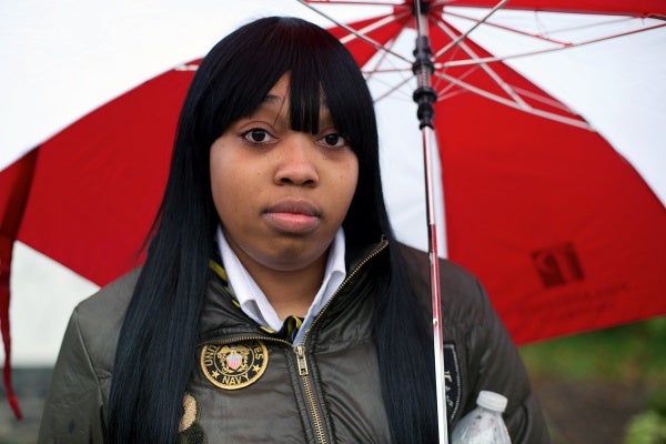 <p><p>Erica Cody is a security officer with McGinn Security at Philadelphia University. (Bas Slabbers/for NewsWorks)</p></p>
