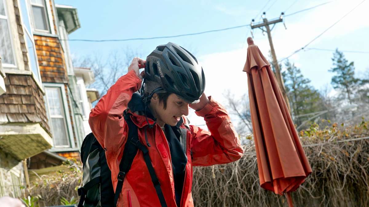 Alison Cohen leaves her Mt. Airy home for a 45-minute commute to Northern Liberties. (Bastiaan Slabbers/for NewsWorks)