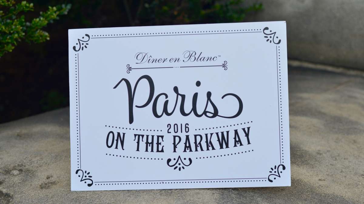Paris on the Parkway is the theme for the fifth annual Dîner en Blanc.