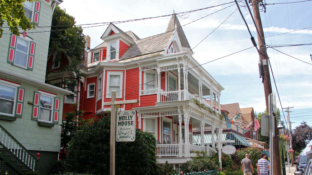 Today the Inn remains on Jackson Street under a new name, The Red Cottage. (Emma Lee/WHYY)