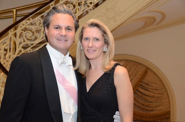 <p><p>Michael J. Tierney, president of the Charity Ball board, and his wife Margaret (Photo courtesy of Sabina Louise Pierce)</p></p>
