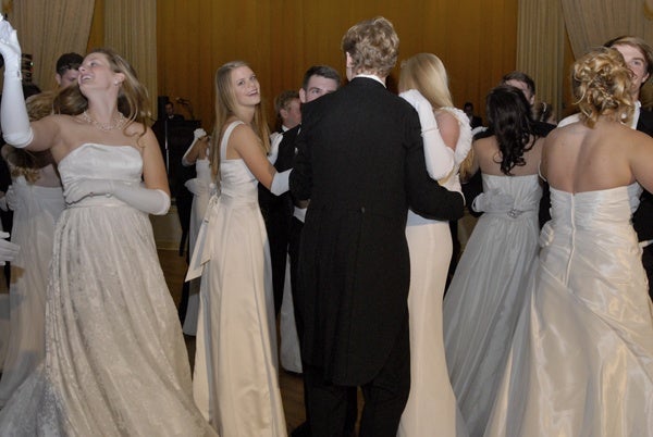 <p><p>Young Ladies’ and Young Men’s Commitee members Jordan Elizabeth Marinchak (left), Emily Claytor, Fitz Daniel Tabas Tepper, William Scott Warren, Catherine Elizabeth Miller, Benjamin Ellis Claytor and Sarah Newhall Neilson (Photo courtesy of Sabina Louise Pierce)</p></p>
