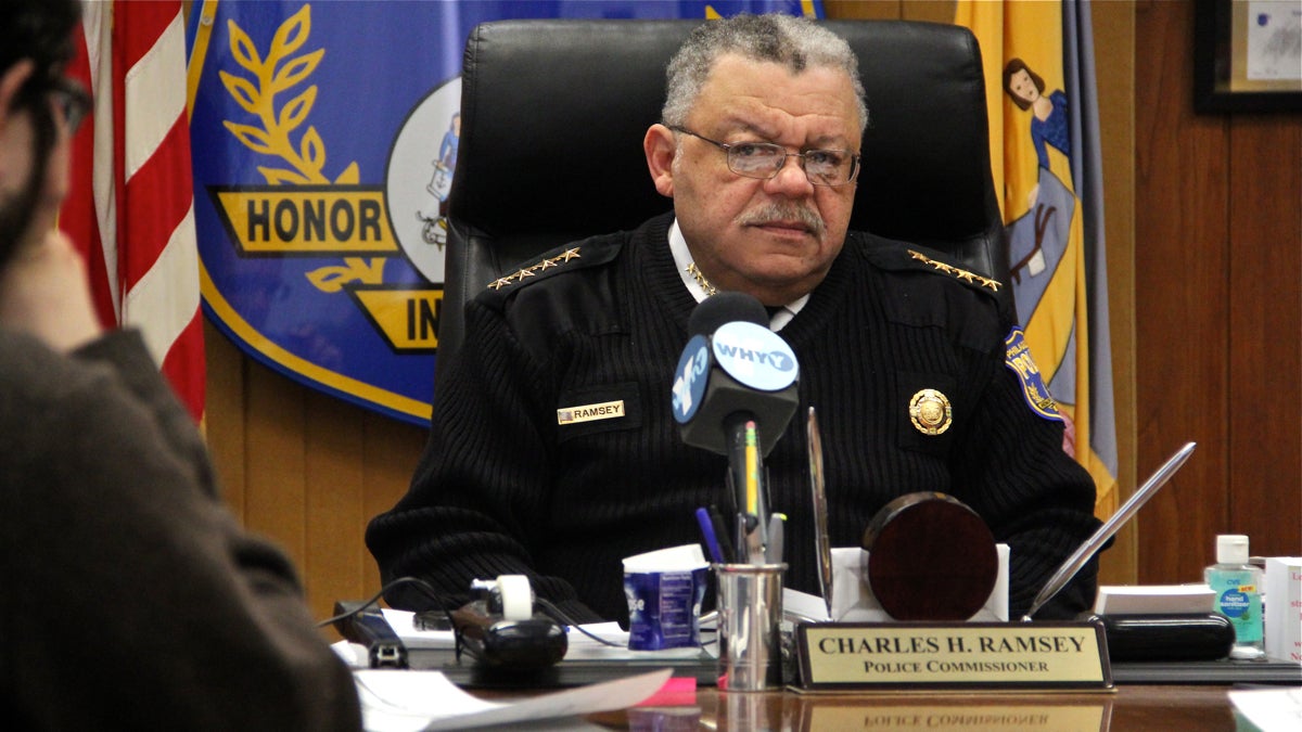  Philadelphia Police Commissioner Charles Ramsey says the promise  to end stop-and-frisk 