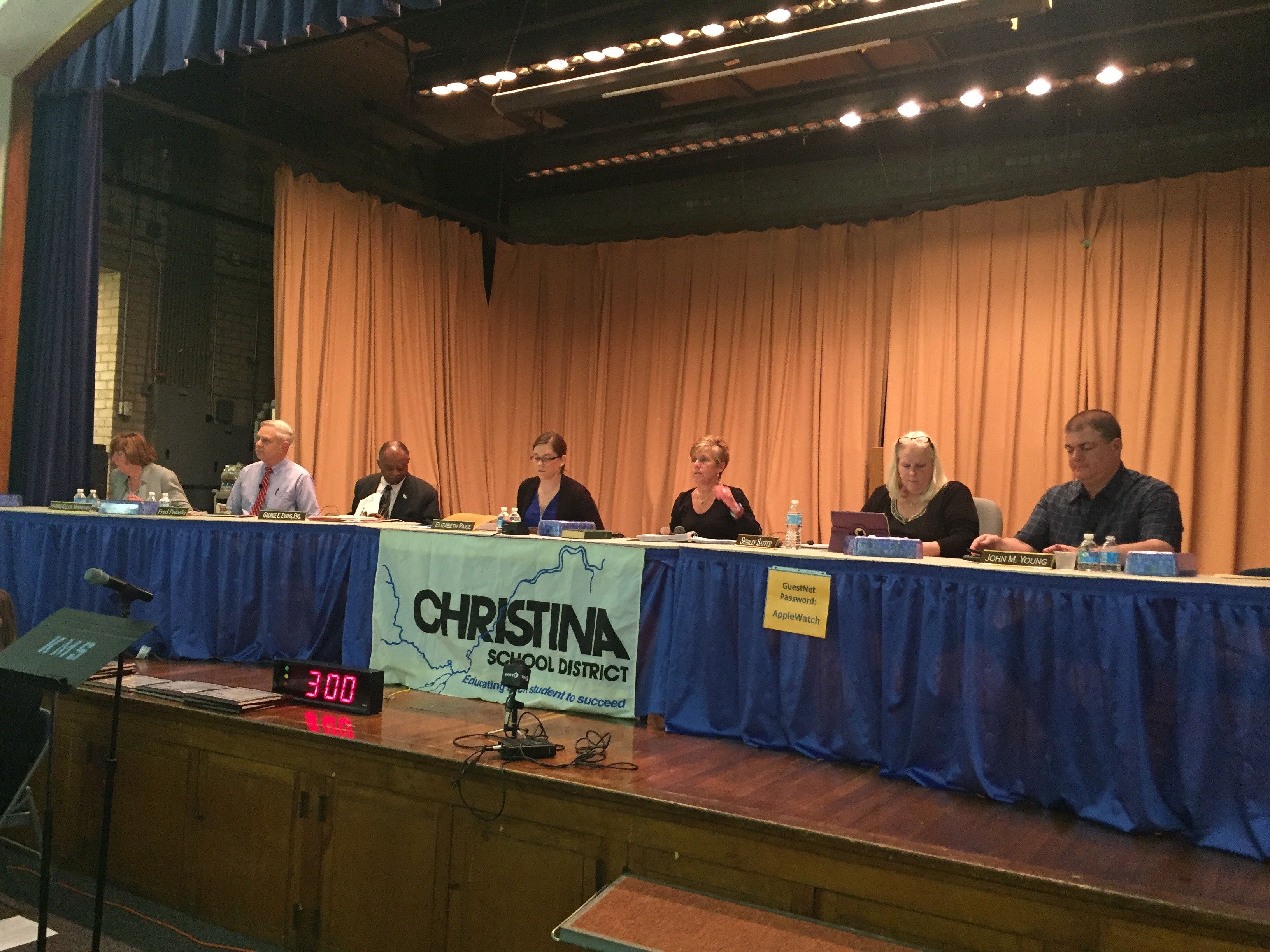  Christina School Disrict's board voted Tuesday to create Delaware's first 