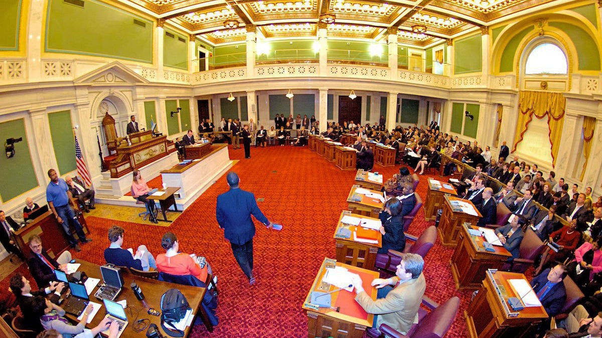 Philadelphia City Council in session. (Bas Slabbers/for NewsWorks. file)