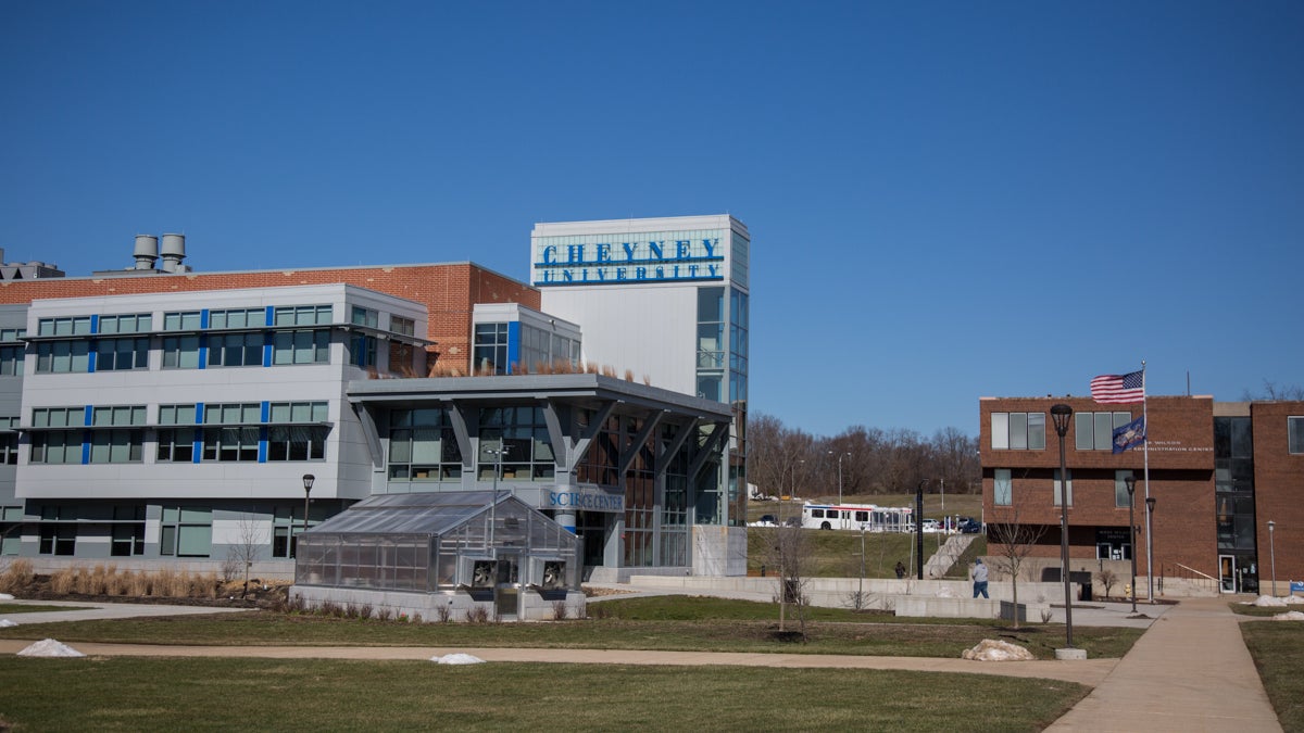 Cheyney University of Pennsylvania is a public, co-educational historically black university that is a member of the Pennsylvania State System of Higher Education. (Emily Cohen for NewsWorks, file)