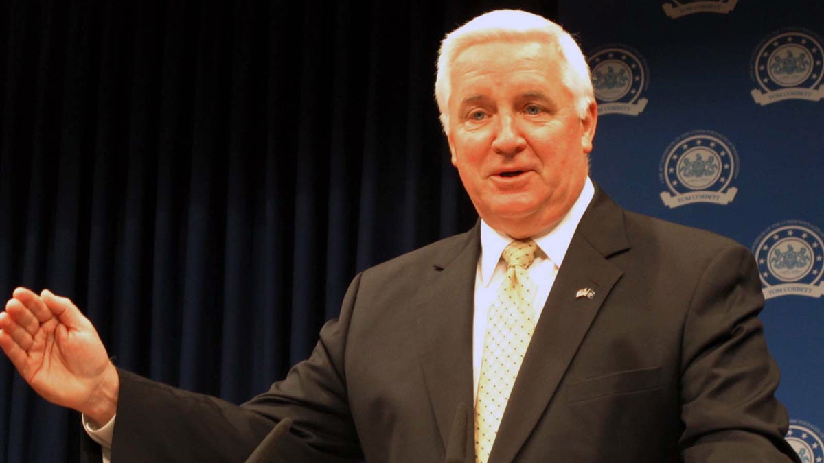 Highmark UPMC Extension Gov. Tom Corbett hasn't been able to push his priorities through even though the legislature is controlled by fellow Republicans. (AP Photo, file)