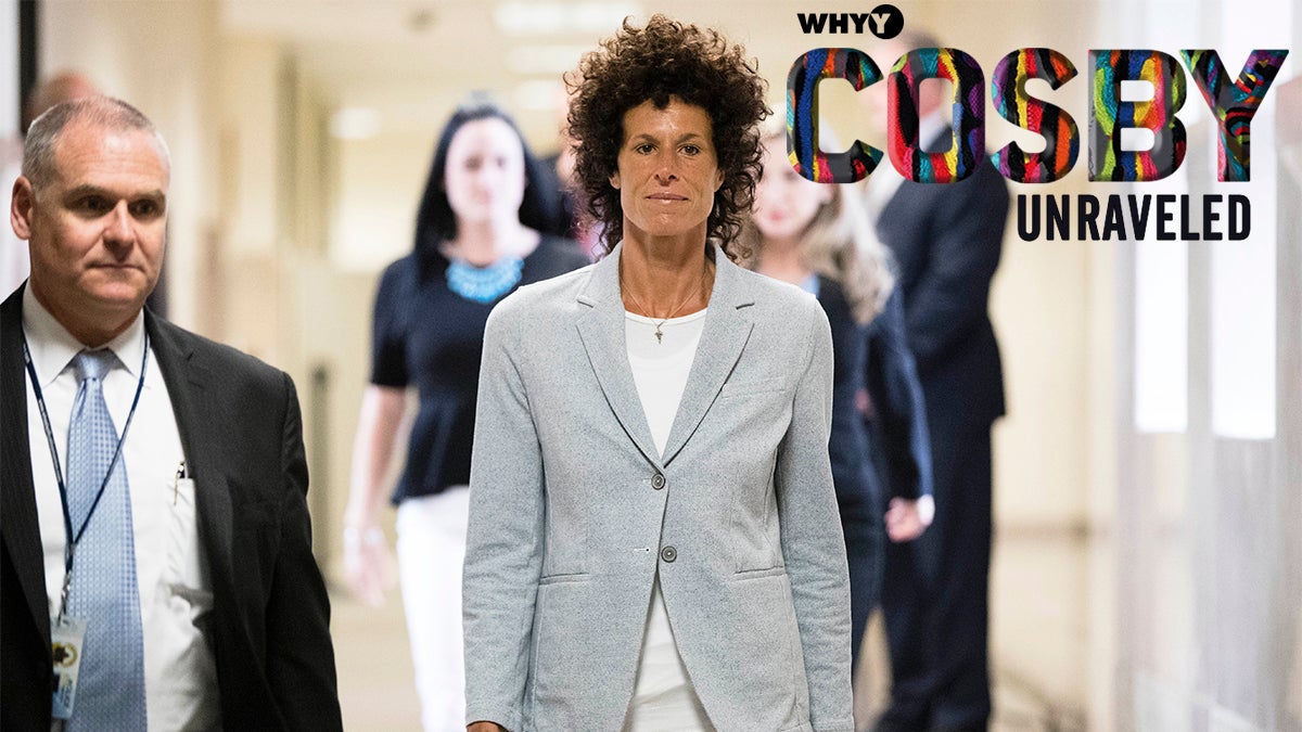  Andrea Constand walks to the courtroom during Bill Cosby's sexual assault trial at the Montgomery County Courthouse in Norristown, Pa., Tuesday, June 6, 2017.  (AP Photo/Matt Rourke, Pool) 