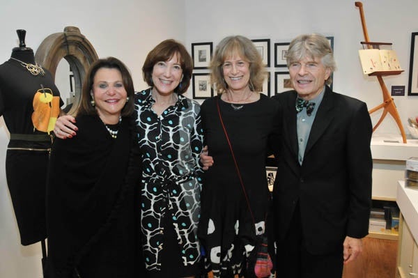 <p><p>Philadelphia Museum of Art trustees Lyn Ross (left) and Lisa Roberts, and Jill Bonovitz and her husband Sheldon, Philadelphia Museum of Art trustee (Photo courtesy of Kelly & Massa Photography)</p></p>
