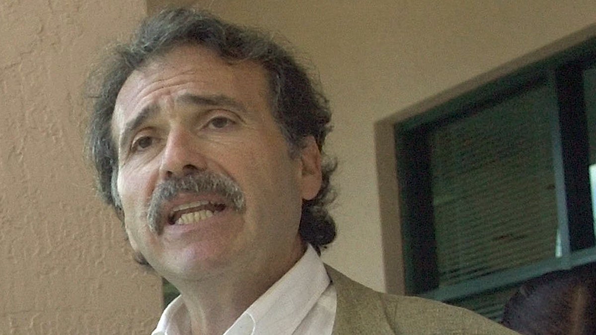  David Pecker, CEO of American Media Inc., which publishes The national Enquirer, is shown in December 2001. (AP Photo/Marta Lavandier, file) 
