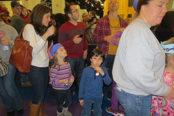 <p><p>Dozens turned out for Delaware Children's Museum New Year's Eve celebrations (Shirley Min/WHYY)</p></p>
