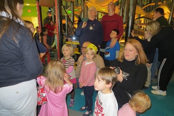 <p><p>Dozens turned out for Delaware Children's Museum New Year's Eve celebrations (Shirley Min/WHYY)</p></p>
