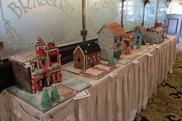 <p><p>More than a dozen gingerbread houses are on display (Shana O'Malley/NewsWorks)</p></p>
