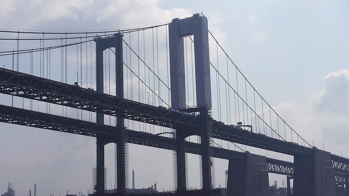 The Delaware Memorial Bridge (Andrea Gibbs/WHYY) 