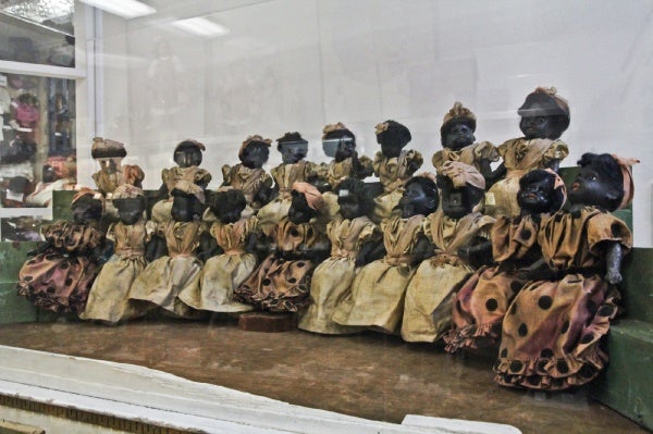 <p><p>Little is known about these dolls except that they are over 100 years old and probably French or German in origin. Whiteman calls them "the choir." (Kimberly Paynter/for NewsWorks)</p></p>
