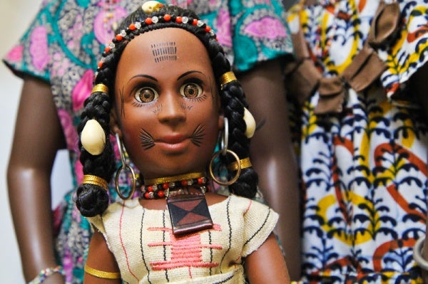 <p><p>Tribal Doll Inc. created this West African Fulani wedding doll, which is paired with an educational video. (Kimberly Paynter/for NewsWorks)</p></p>
