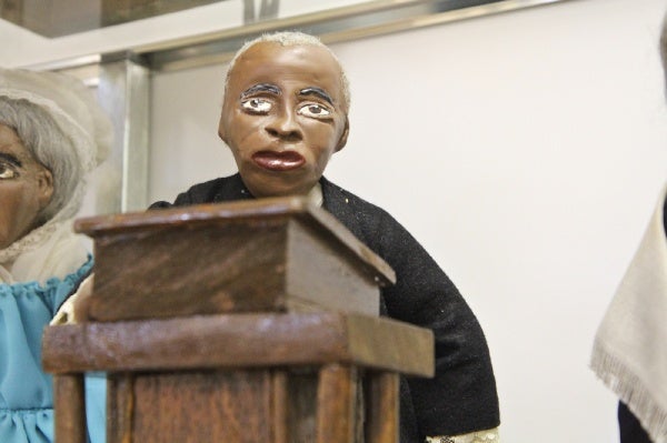 <p><p>This doll from the Roberta Bell Collection is modeled after Richard Allen, who founded the first African Methodist Episcopal Church in Philadelphia in the late 1700s. (Kimberly Paynter/for NewsWorks)</p></p>
