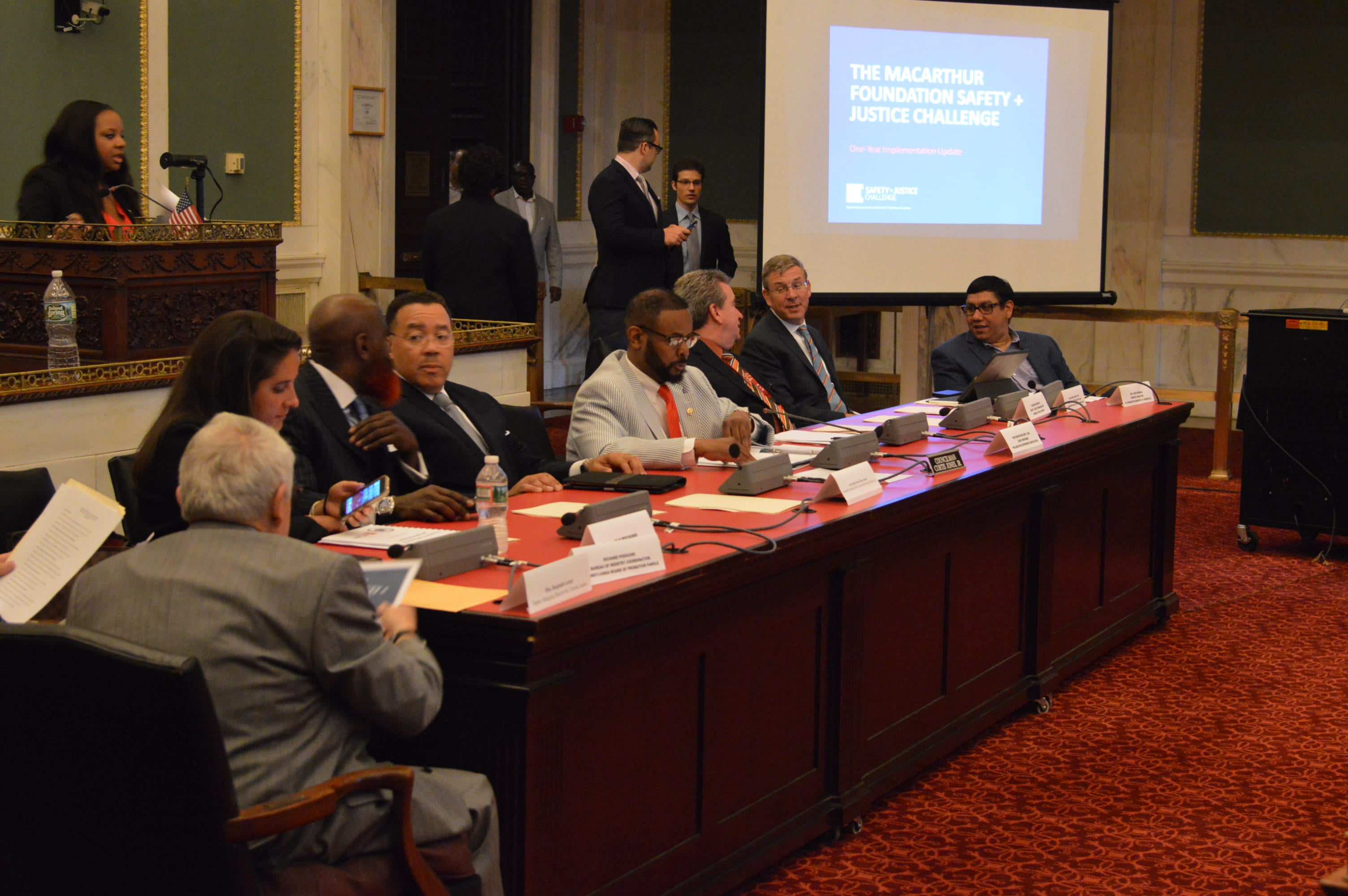  Special Committee on Criminal Justice Reform meets in Philadelphia (Tom MacDonald/WHYY) 