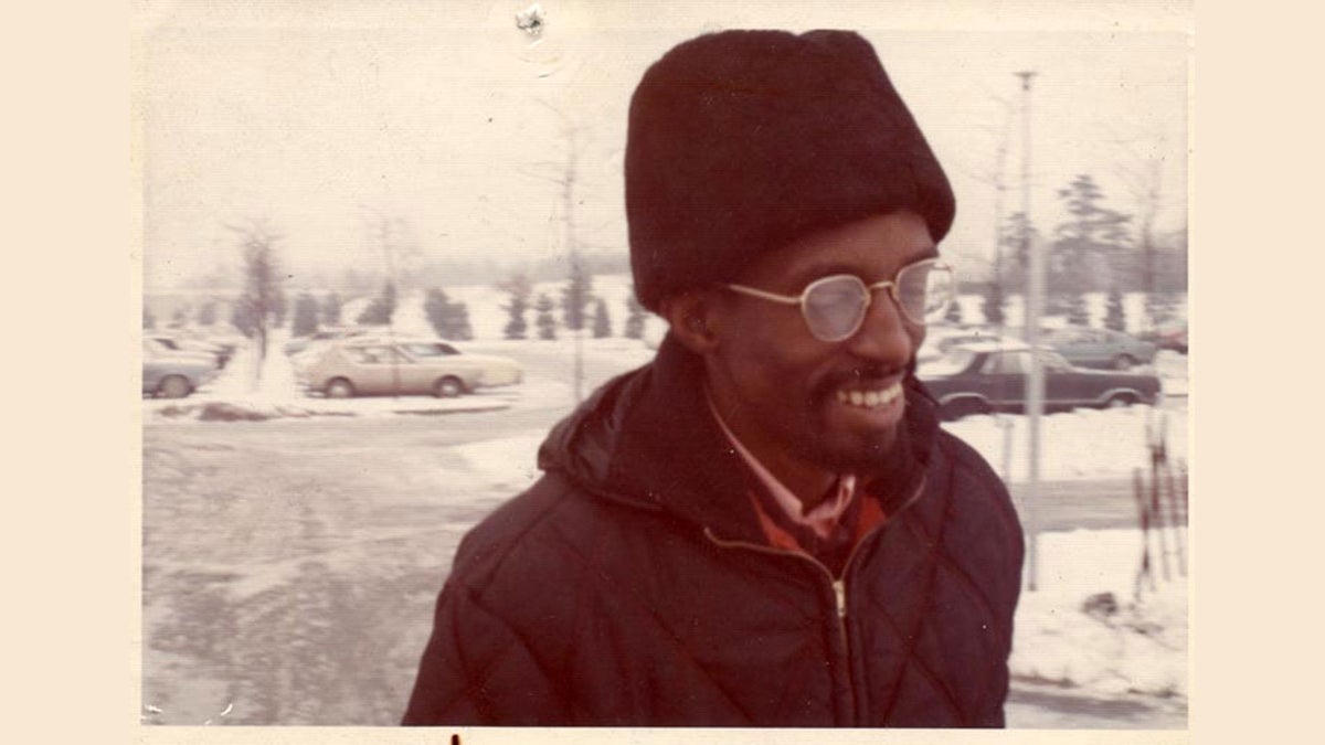  Julius Eastman in the parking lot of Baird Hall, Buffalo c. 1970.  (Photographer unknown) 