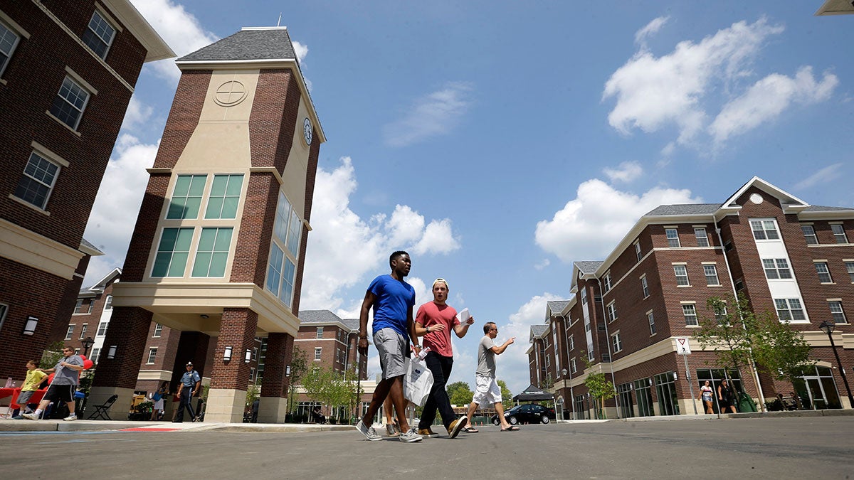  Many colleges like TCNJ are expanding their campuses. (AP Photo/Mel Evans, file) 