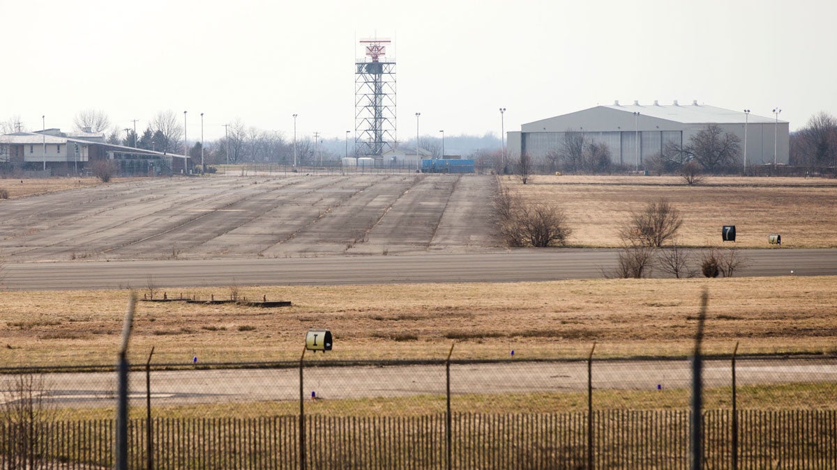  The former Naval Air Station Joint Reserve Base Willow Grove and present day Horsham Air Guard Station is shown Thursday, March 10, 2016, in Horsham, Pa. The military is checking whether chemicals from firefighting foam might have contaminated groundwater near its bases nationwide. (Matt Rourke/AP Photo) 