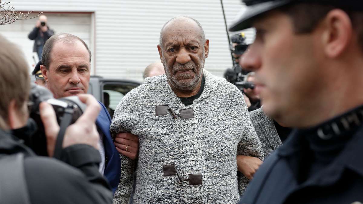  Bill Cosby arrives at Montgomery County Courthouse in December, 2015, where he was arraigned on three counts of aggravated indecent assault. (Bastiaan Slabbers for NewsWorks) 