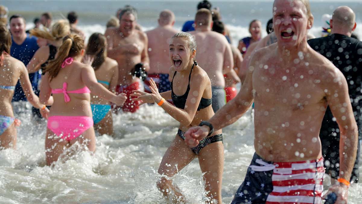 Over 1,100 participants took the plunge on Saturday. (Bastiaan Slabbers/for NewsWorks)