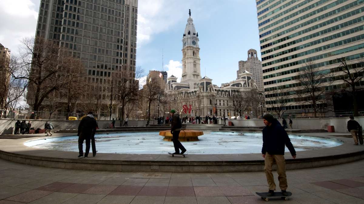 This weekend skaters came en masse to LOVE Park for 'one more spin' after a ban was lifted before demolition starts after President’s Day