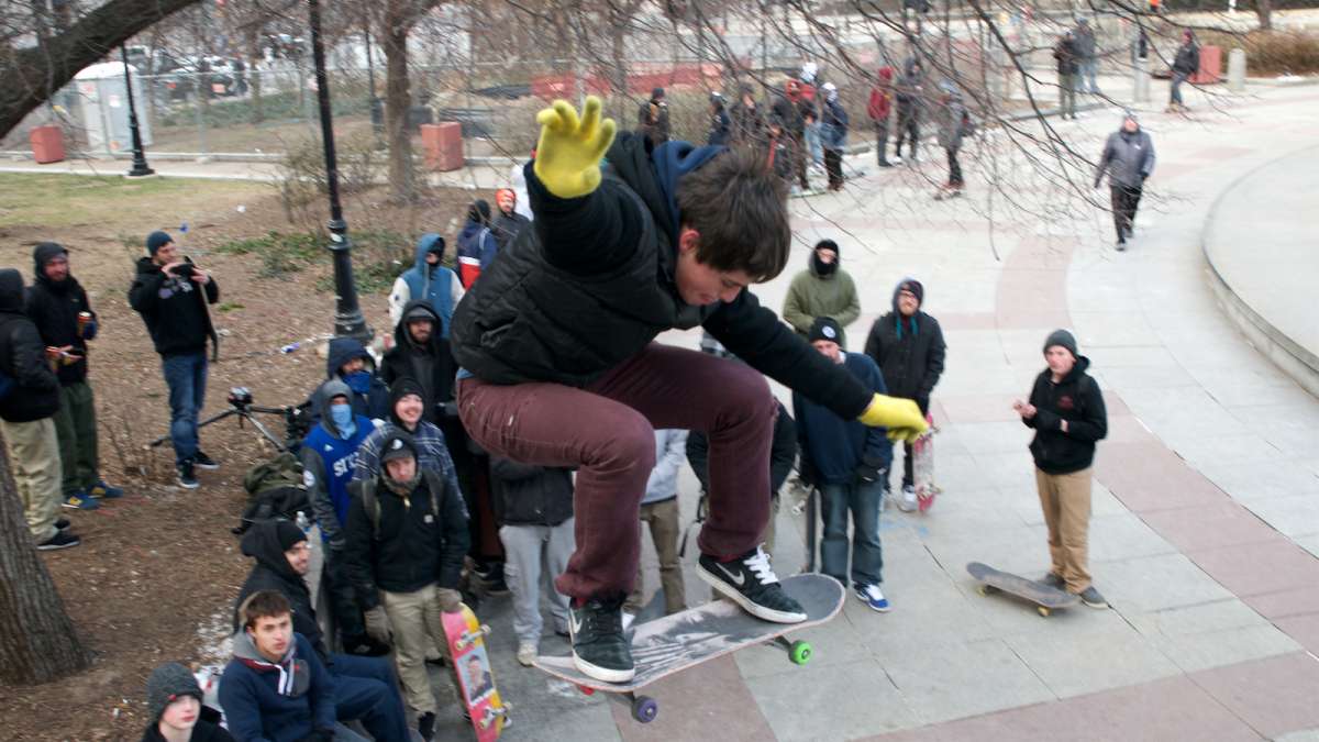 A new recruit of young skaters is pushed by $5,000 in prize money to perform these tricks for a social media contest underwritten by pro-skaters Steve Berra and Eric Koston.