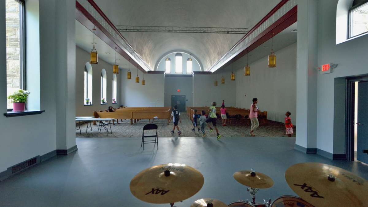 A look inside the former church that the 'Greatness is in You!' program now calls home. (Bas Slabbers/for NewsWorks)