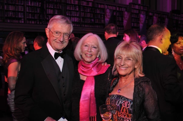 <p><p>Jack Downes (left), Sondra Bergey, and Tobey Dichter, chair of the Foundation's board of directors (Photo courtesy of Kelly & Massa Photography)</p></p>

