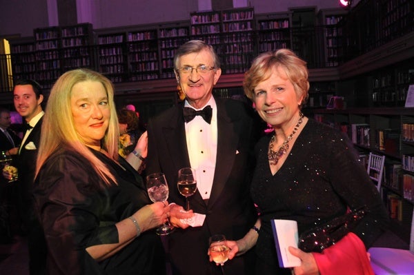 <p><p>Foundation board member and event cochair, Susan Smith (left), Foundation board member Tom Morris, and Ann Morris (Photo courtesy of Kelly & Massa Photography)</p></p>
