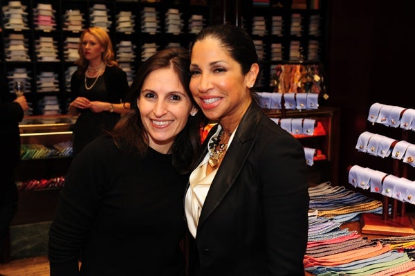 <p><p>Alyssa Devore (left), PR and Marketing Director of Boyds Philadelphia, and Brenda Morales (Photo courtesy of Nick D’Aquanno)</p></p>
