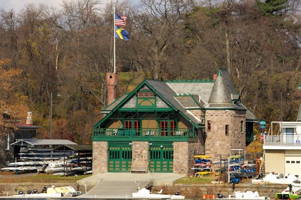 <p><p>The Undine Barge Club, founded in 1856 and located on the Schuylkill River, is another highly visible example of Frank Furness' work in Philadelphia. (Nathaniel Hamilton/for NewsWorks)</p></p>
