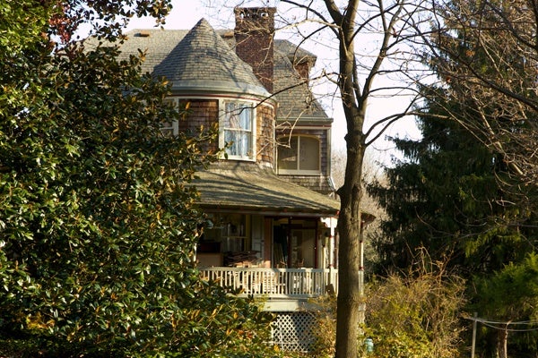 <p><p>Frank Furness' summer home, which he named "Idlewild," is located in Media, Pa. It was built in 1888. (Nathaniel Hamilton/for NewsWorks)</p></p>
