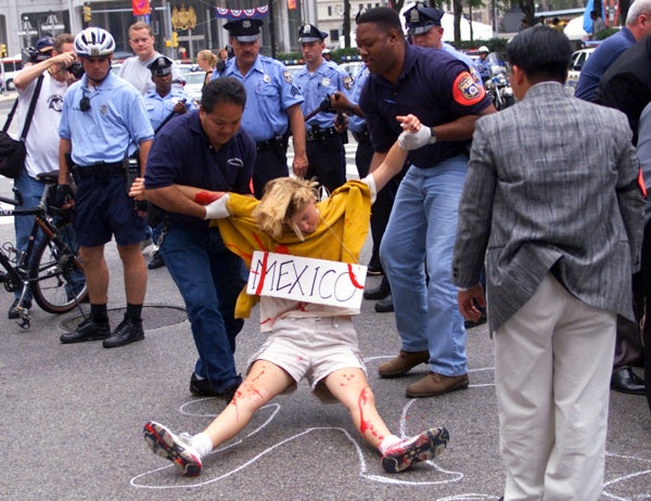 GOP CONVENTION PROTESTS