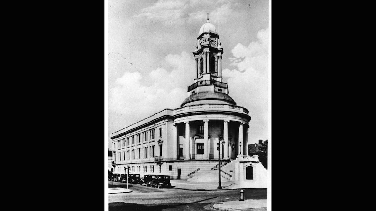 The new Town Hall in Germantown at 5928 Germantown Avenue, 1925. (Courtesy of Germantown Historical Society, Philadelphia, PA)