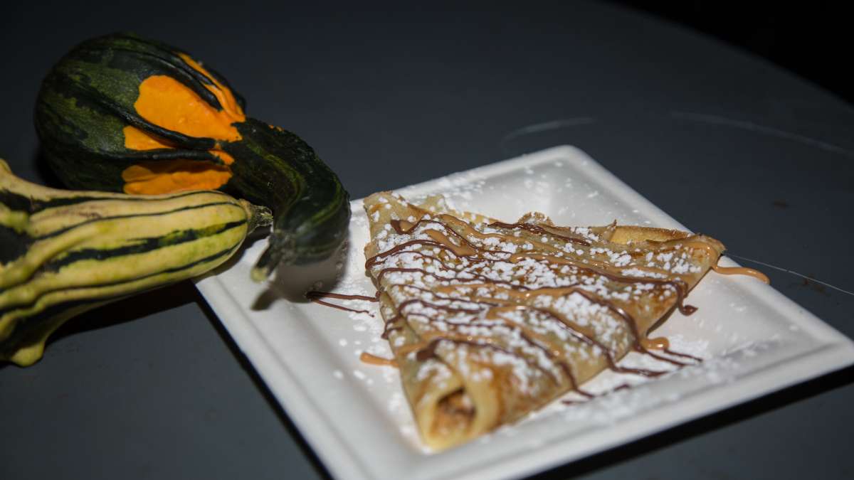 A crepe from Bonjour Crepery in Bucks County.