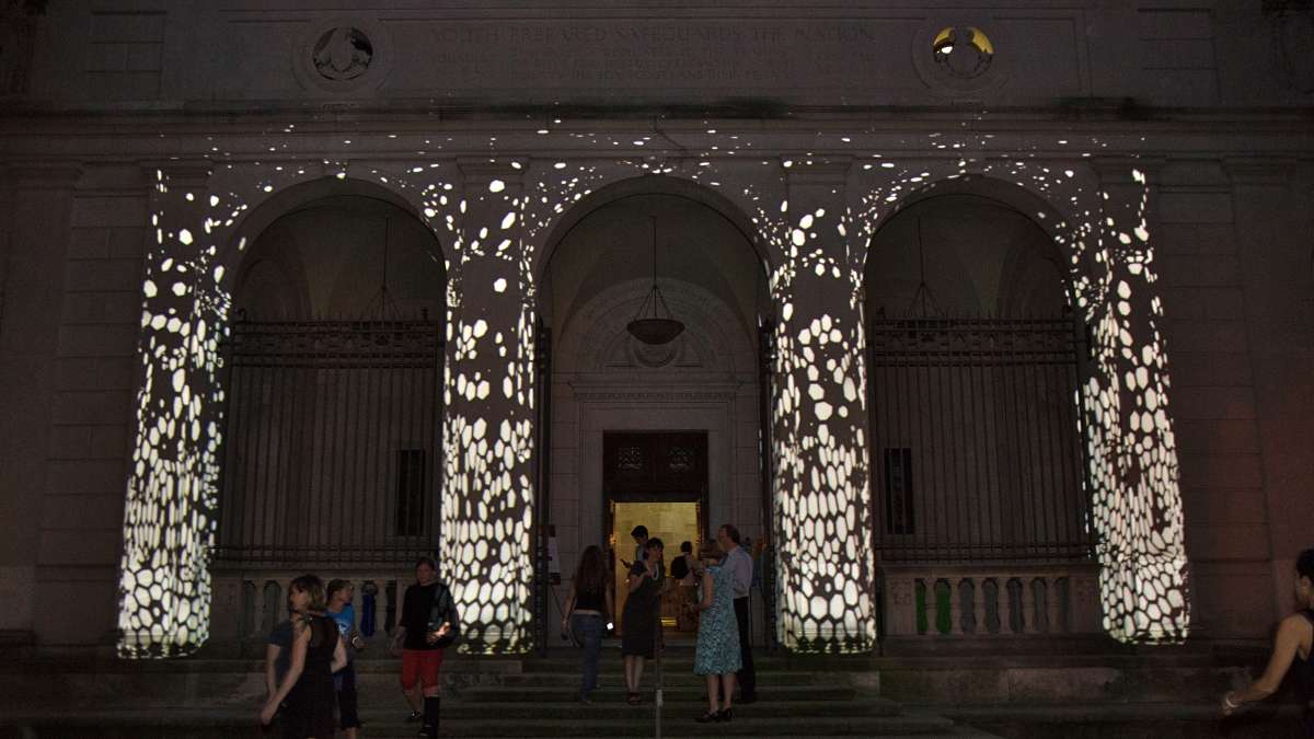 The Fairmount Park Conservancy holds its annual fundraiser at the Palazzo on the Parkway, the former Boy Scout headquarters that fell into the city's hands because the scouts refused to admit gays.