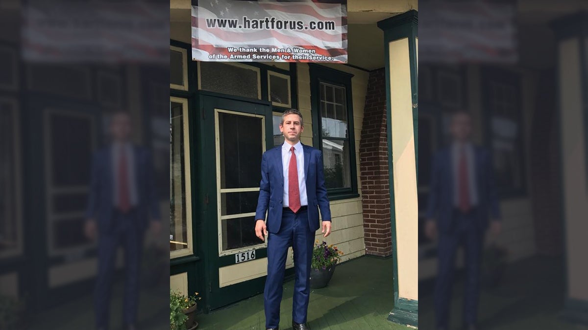  Kris Hart says he won't run for governor in Pennsylvania, but will consider other options — including a U.S. Senate campaign.(Kris Hart photo) 