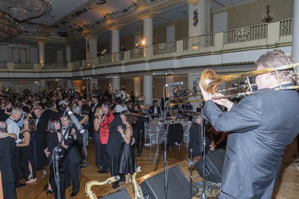 <p><p>Guests dance to the band Urban Guerillas at Einstein Healthcare Network's 60th annual Harvest Ball, held Nov. 3, at the Hyatt at the Bellevue (Photo courtesy of Jeff Price)</p></p>
