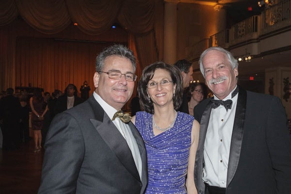 <p><p>Richard Wolfson, trustee of Einstein Healthcare Network and Einstein Medical Center Montgomery (left), his wife, Nancy, and Barry R. Freedman, President and Chief Executive Officer, Einstein Healthcare Network (Photo courtesy of Jeff Price)</p></p>
