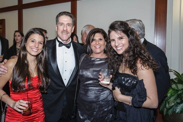 <p><p>Dr. Carl Chudnofsky, chair, Department of Emergency Medicine and his wife, Marcy, (center) and daughters, (from left) Allison and Arielle (Photo courtesy of Jeff Price)</p></p>
