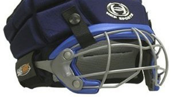  The SG360 model will be mandated in Princeton schools for women's lacrosse and field hockey. The soccer headgear is less helmet-like. (Photo courtesy of HRP Products, Inc.) 